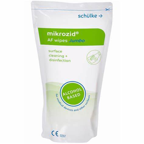 Mikrozid AF Wipes Jumbo Rezerva 220 Servetele Dezinfectante