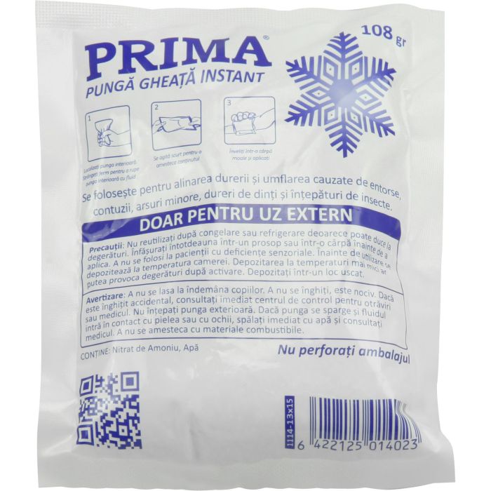 Punga gheata instant Prima 13X15cm