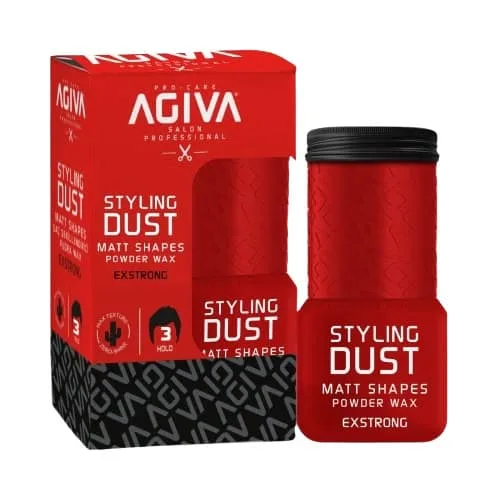 Pudră de volum Agiva Styling Powder Wax 03 Exstrong, fixare extra-puternică, 20 g